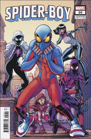 Spider-Boy (2023) issue 20-D Todd Nauck Foreshadow Cover