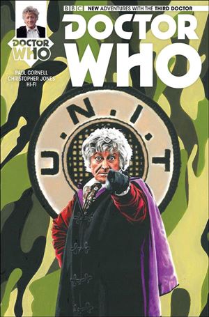 Doctor Who: The Third Doctor issue 1-G Andy Walker Diamond Previews UK Cover