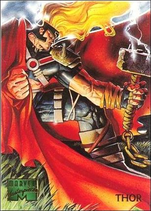 1995 Marvel Masterpieces (Base Set) card 103 Thor