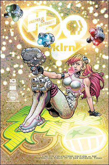 BubbleGun (2013) issue 1-D09 Mike Bowden Heroes & Fantasies PBS Cover 1/500
