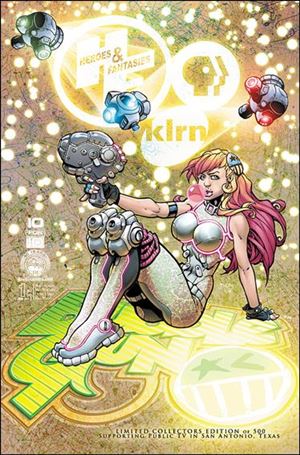 BubbleGun (2013) issue 1-D09 Mike Bowden Heroes & Fantasies PBS Cover 1/500