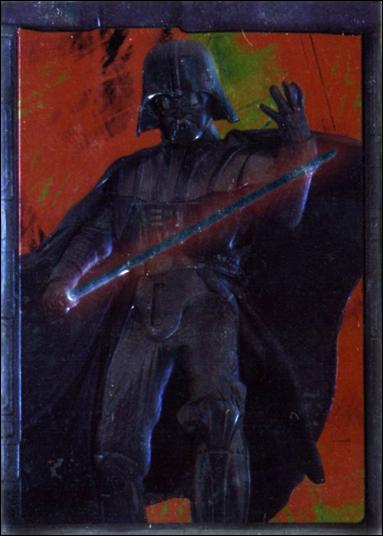 Star Wars: Revenge of the Sith (Darth Vader Embossed Foil Subset) card 1