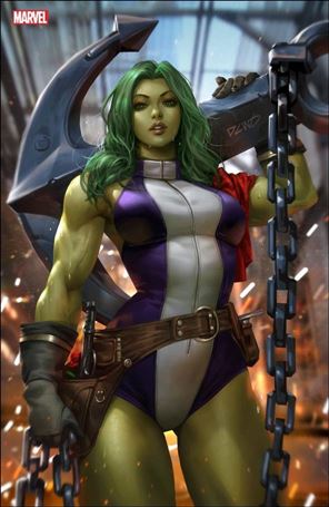 She-Hulk (2022) issue 14-C Derrick Chew 1:50 Virgin Cover