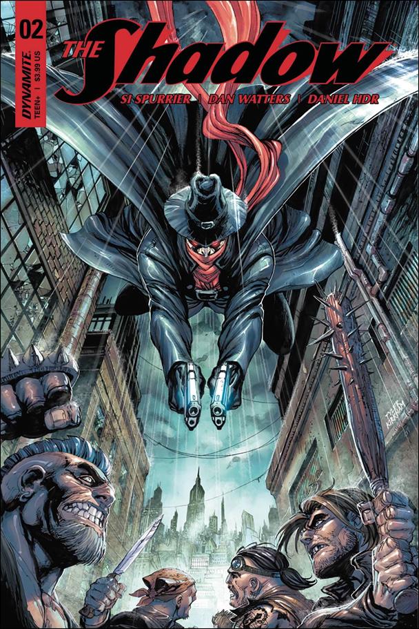 Shadow (2017) issue 2 Tyler Kirkham Cover