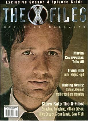 Official X-Files Magazine Volume 1 issue 2 Fox Mulder Cover
