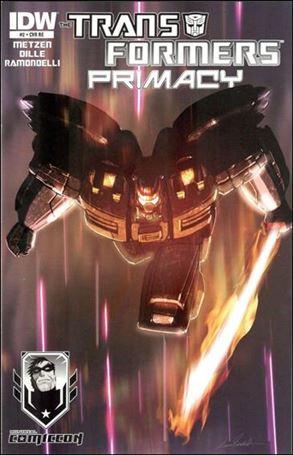 Transformers: Primacy issue 2-D Livio Ramondelli Montreal Comiccon Cover