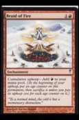 Magic the Gathering: Coldsnap (Base Set) card 78 Braid of Fire