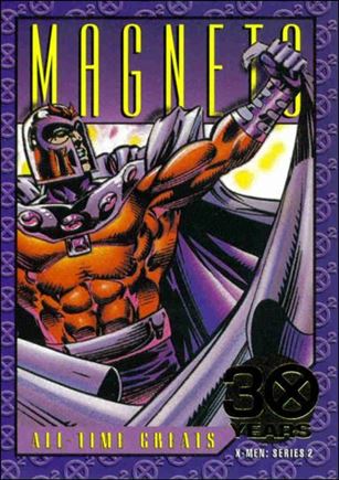 X-Men: Series 2 (30 Years Gold Foil Subset) card G-4 Magneto
