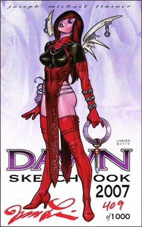 Dawn: Convention Sketchbook issue 2007 Limited Edition (Signed by Linsner) 1/1000