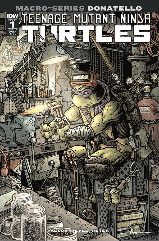 Teenage Mutant Ninja Turtles Macro-Series issue 1 David Petersen Cover