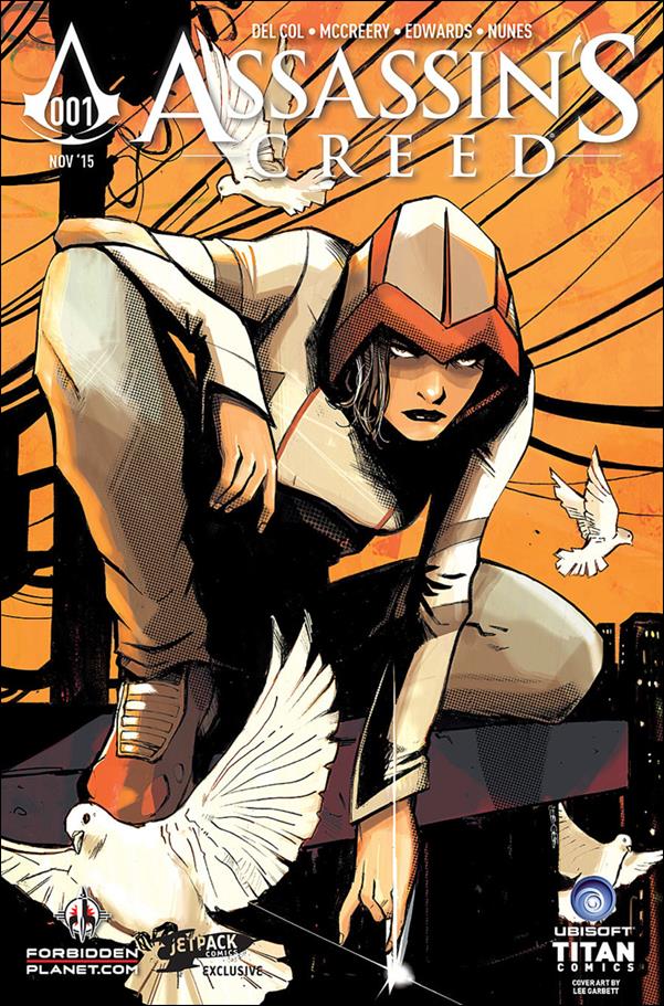 Assassin's Creed issue 1-K Lee Garbett Forbidden Planet/Jetpack Comics Cover