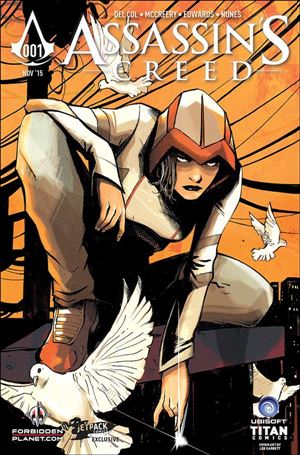 Assassin's Creed issue 1-K Lee Garbett Forbidden Planet/Jetpack Comics Cover