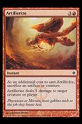 Magic the Gathering: New Phyrexia card 79 Artillerize