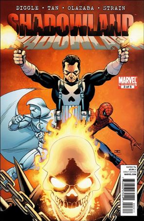 Shadowland (2010) issue 3 John Cassaday Cover
