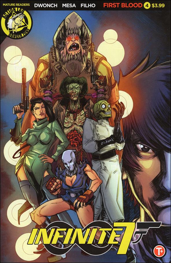 Infinite Seven issue 4 Arturo Mesa Standard Cover