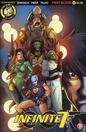 Infinite Seven issue 4 Arturo Mesa Standard Cover