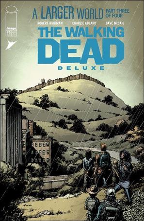 Walking Dead Deluxe issue 95 David Finch Cardstock Cover