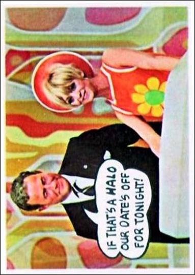 Laugh-In (Base Set) card 28 If That's a Halo Our Date's Off For Tonight!