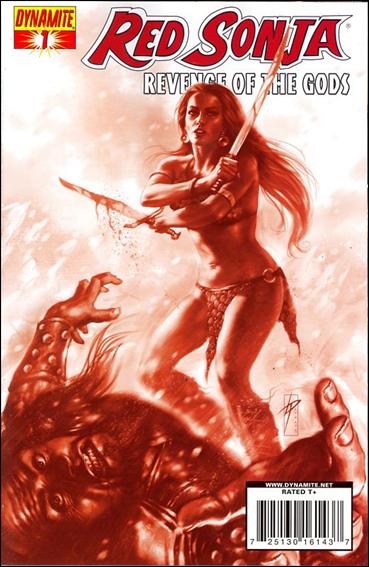 Red Sonja: Revenge of the Gods issue 1-B 1:10 Red Cover