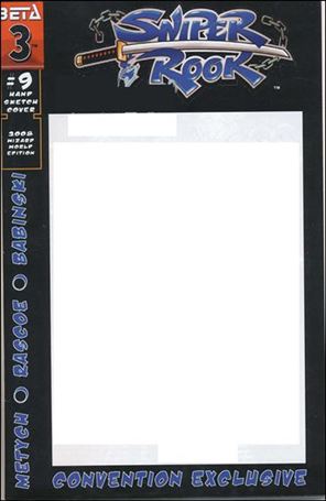 Sniper & Rook issue 9-C Wizard World Edition Hand Sketch Cover