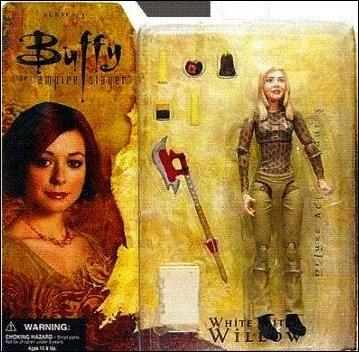 Buffy the Vampire Slayer Deluxe (Series 3) figure 4 White Witch Willow