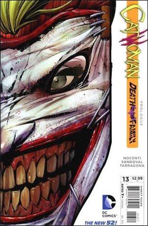 Catwoman (2011) issue 13 Greg Capullo Die-Cut Cover