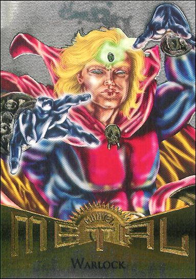 Marvel Metal (Parallel Flasher Set) card 21 Warlock