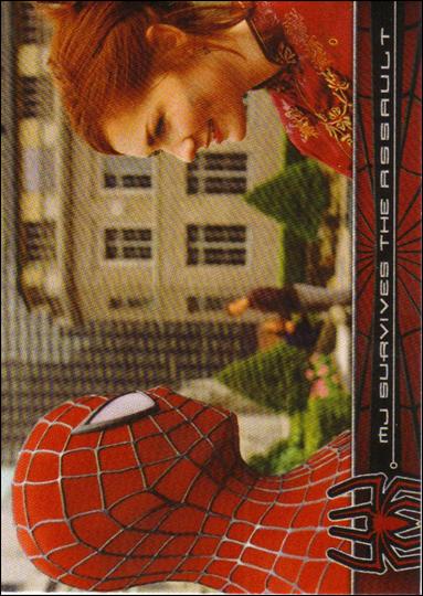 Spider-Man: The Movie (Base Set) card 57 MJ Survives The Assault