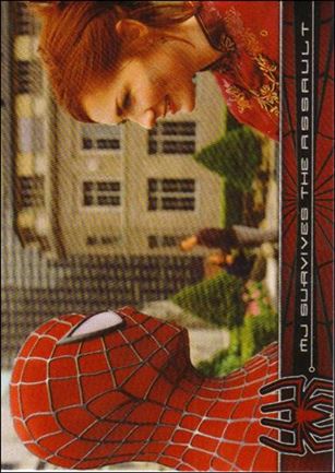 Spider-Man: The Movie (Base Set) card 57 MJ Survives The Assault