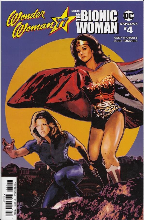 Wonder Woman '77 Meets The Bionic Woman issue 4 Cat Staggs Cover