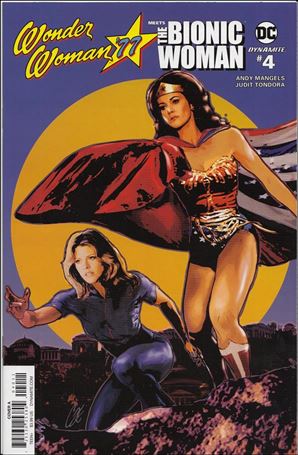 Wonder Woman '77 Meets The Bionic Woman issue 4 Cat Staggs Cover
