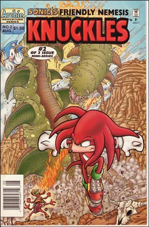 Sonic's Friendly Nemesis Knuckles issue 2