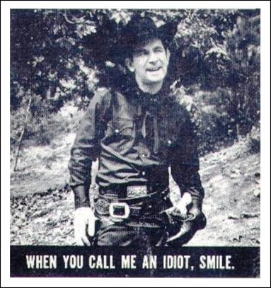 Get Smart (Base Set) card 43 When You Call Me An Idiot, Smile.