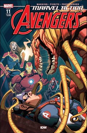 Marvel Action: Avengers (2019) issue 11 Jon Sommariva Cover