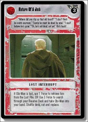 Star Wars: Premiere Limited (Base Set) card 250 Return of a Jedi