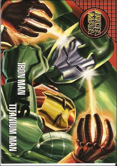 Marvel Vision (Base Set) card 99 Iron Man vs Titanium Man