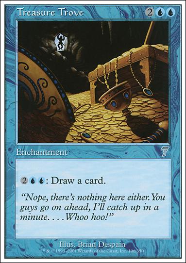 Magic the Gathering: 7th Edition (Base Set) card 106 Treasure Trove