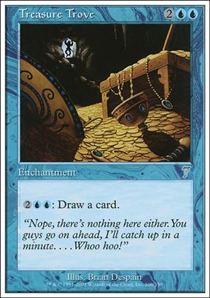 Magic the Gathering: 7th Edition (Base Set) card 106 Treasure Trove