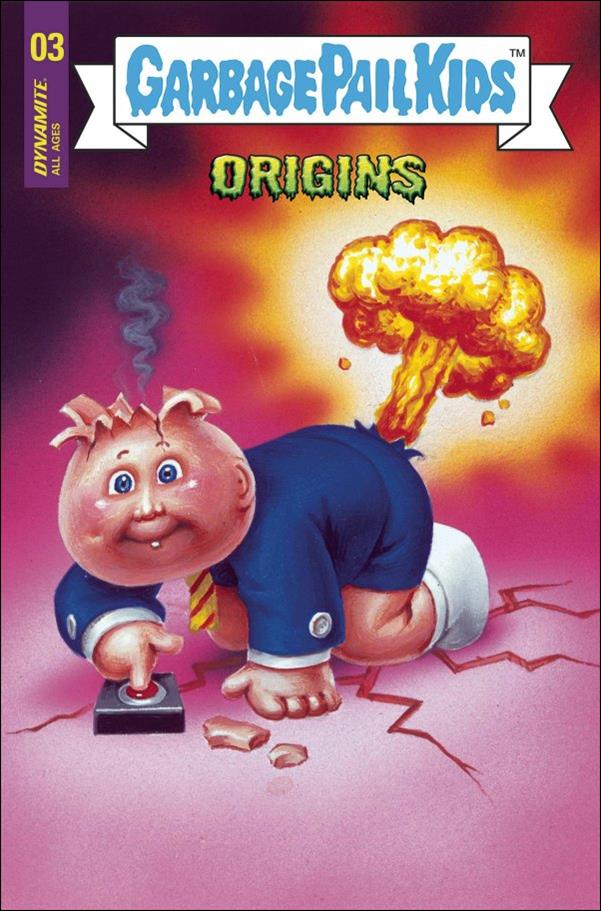 Garbage Pail Kids: Origins issue 3-D Trading Card Cover