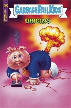 Garbage Pail Kids: Origins issue 3-D Trading Card Cover