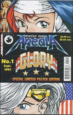 Warrior Nun Areala and Glory issue 1-B Special Limited Poster Edition