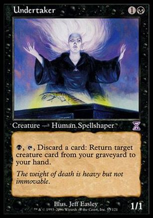 Magic the Gathering: Time Spiral (Timeshifted Subset) card 53 Undertaker