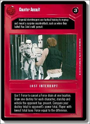 Star Wars: Premiere Limited (Base Set) card 74 Counter Assault