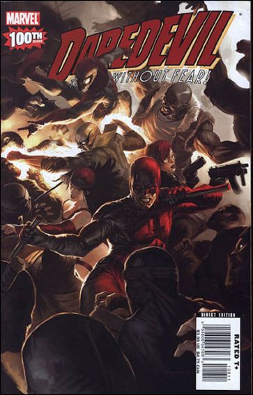 Daredevil (1998) issue 100 Marko Djurdjevic Wraparound Cover