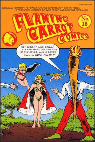 Flaming Carrot Comics (1984) issue 15-B No Cover Price