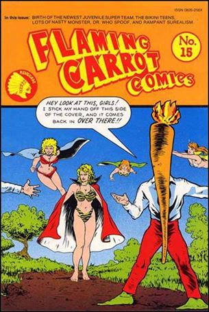 Flaming Carrot Comics (1984) issue 15-B No Cover Price