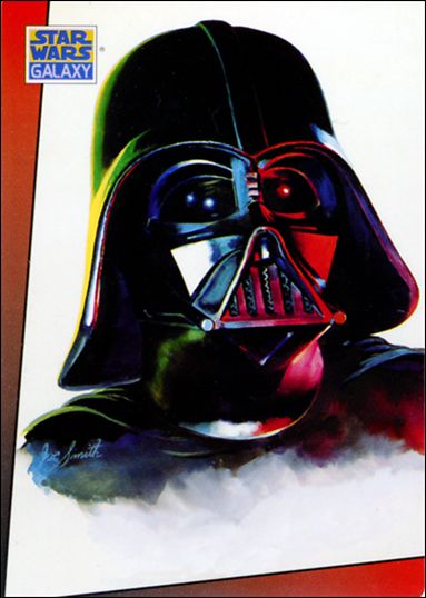 Star Wars Galaxy: Series 1 (Promo) card A Darth Vader