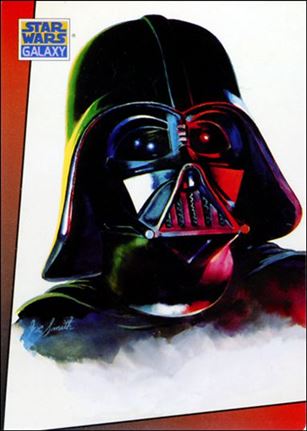 Star Wars Galaxy: Series 1 (Promo) card A Darth Vader