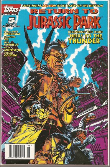 Return to Jurassic Park issue 5