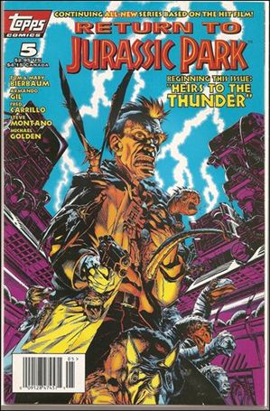 Return to Jurassic Park issue 5
